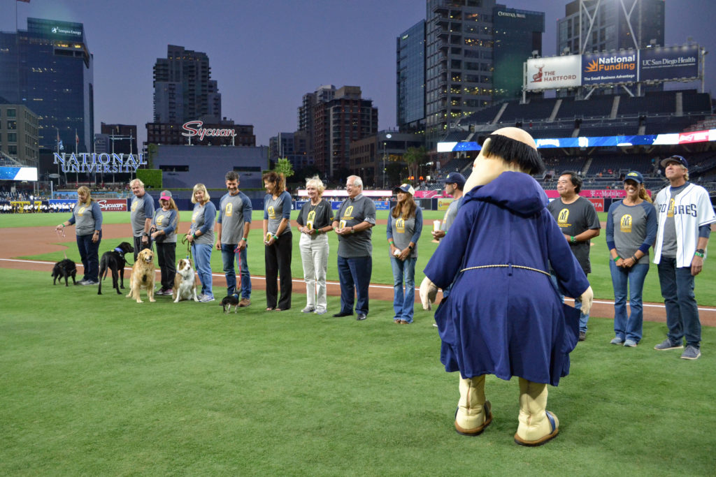 Helen Woodward Animal Center celebrates the Padres