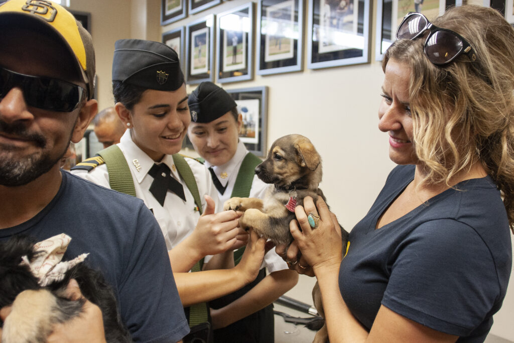 Helen Woodward Animal Center celebrates the Padres